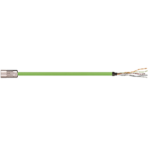 readycable® feedback cable suitable for Allen Bradley 2090-CFBM4DF-CEAFxx, base cable PUR 10 x d