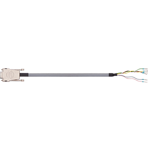 readycable® encoder cable suitable for Festo NEBM-S1G9-E-xxx-LE6, base cable PVC 10 x d